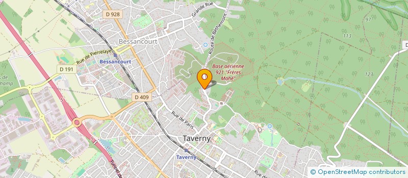 localisation de l'entreprise MONSIEUR SALAH-EDDINE KACIMI  TAVERNY