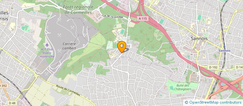 localisation de l'entreprise MONSIEUR SALAH EDDINE KHALIFA  SANNOIS