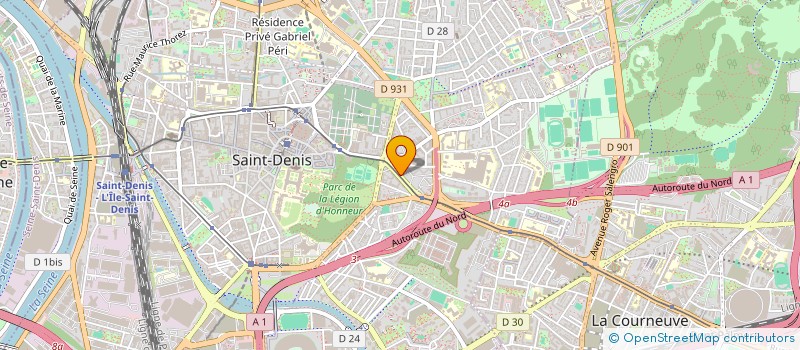 localisation de l'entreprise MONSIEUR SALAH-EDDINE LAHMADI à SAINT-DENIS