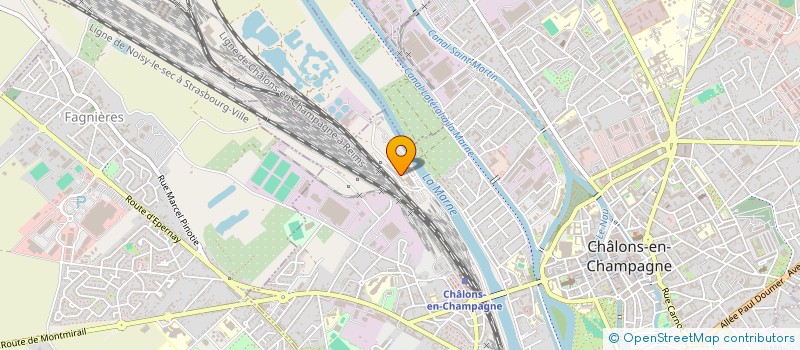localisation de l'entreprise MONSIEUR SALAH EDDINE MEROUANI  CHALONS-EN-CHAMPAGNE