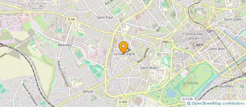 localisation de l'entreprise MONSIEUR SALAH-EDDINE MESKALI à CAEN