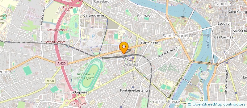 localisation de l'entreprise MONSIEUR SALAH EDDINE MOSBAHI  TOULOUSE