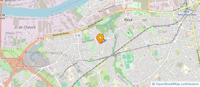 localisation de l'entreprise MONSIEUR SALAH-EDDINE NADER  BOUGUENAIS