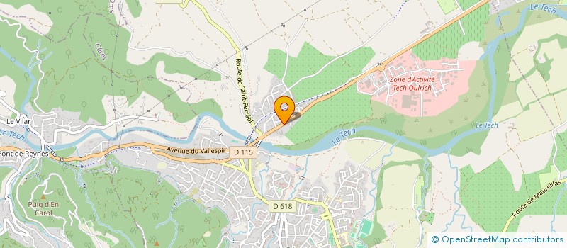 localisation de l'entreprise MONSIEUR SALAH EDDINE SADIK MAARROF  CERET