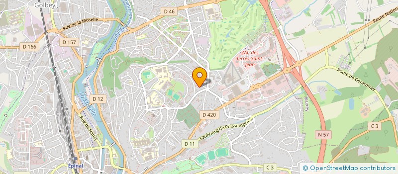 localisation de l'entreprise MONSIEUR SALAH-EDDINE SAMIH  EPINAL