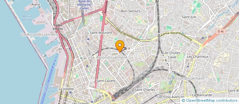 localisation de l'entreprise MONSIEUR SALAH EDDINE SEKKAI à MARSEILLE