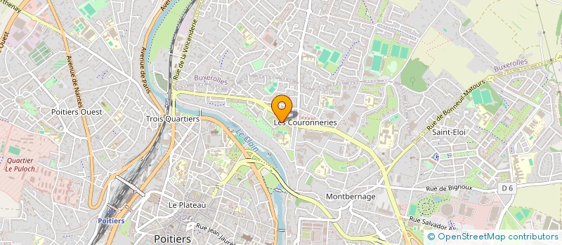 localisation de l'entreprise MONSIEUR SALAH EL HADDAD  POITIERS