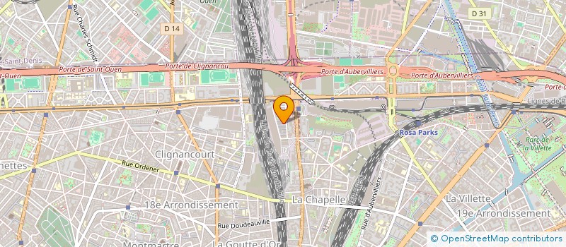 localisation de l'entreprise MONSIEUR SALAH ELHJOUJI  PARIS