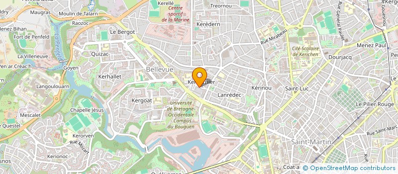 localisation de l'entreprise MONSIEUR SALAH ELORFI à BREST