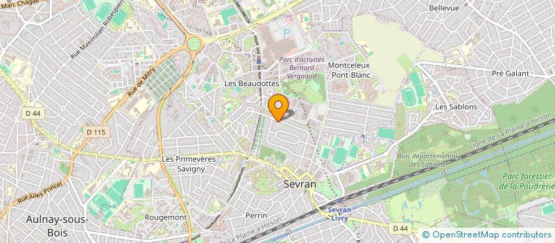localisation de l'entreprise MONSIEUR SALAH GALOUL  SEVRAN