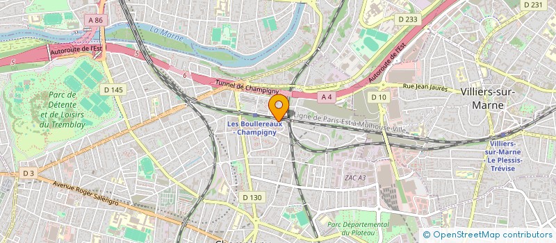 localisation de l'entreprise MONSIEUR SALAH GHAROUI  CHAMPIGNY-SUR-MARNE