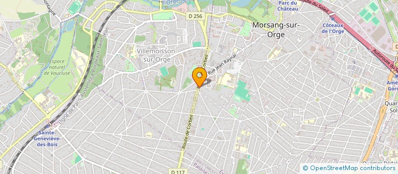 localisation de l'entreprise MONSIEUR SALAH GHEDJATI  MORSANG-SUR-ORGE