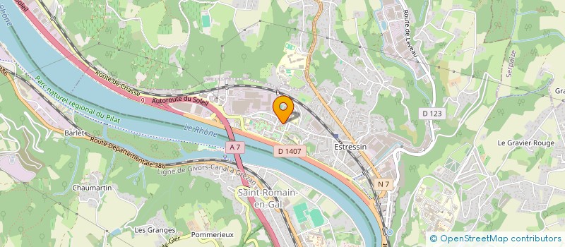 localisation de l'entreprise MONSIEUR SALAH GUEBILI  VIENNE