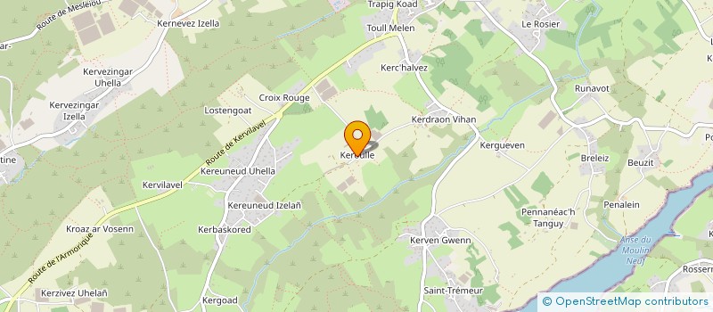 localisation de l'entreprise MONSIEUR SALAH HADADCHA  PLOUGASTEL-DAOULAS