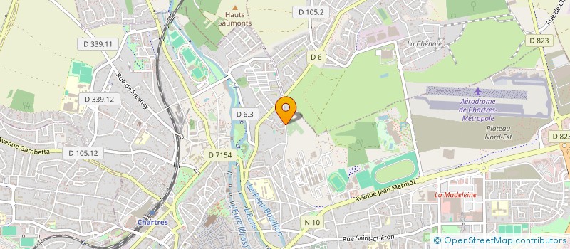 localisation de l'entreprise MONSIEUR SALAH HADJ RABIA à CHARTRES