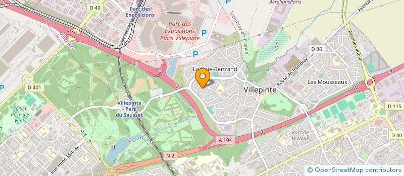 localisation de l'entreprise MONSIEUR SALAH HALIT à VILLEPINTE