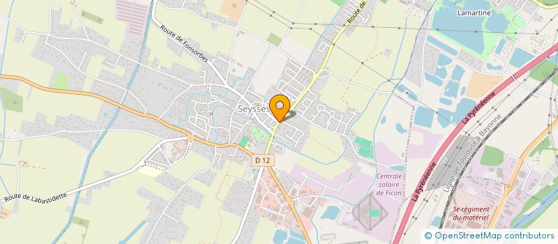 localisation de l'entreprise MONSIEUR SALAH HAMDANE  SEYSSES