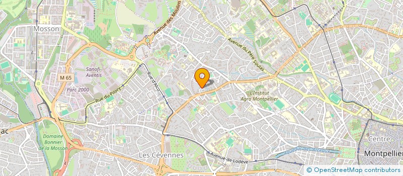 localisation de l'entreprise MONSIEUR SALAH HENNI MANSOUR à MONTPELLIER
