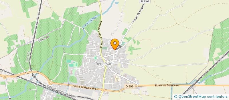 localisation de l'entreprise MONSIEUR SALAH HERZALLAH  BOUILLARGUES