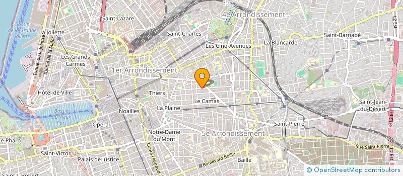 localisation de l'entreprise MONSIEUR SALAH JABA à MARSEILLE 5EME