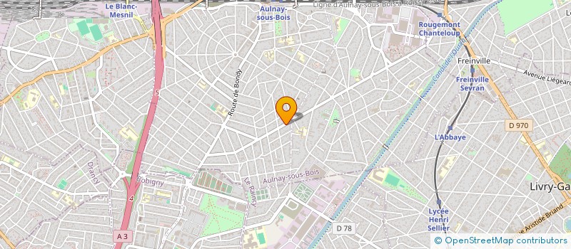 localisation de l'entreprise MONSIEUR SALAH JARMOUNI IDRISSI à AULNAY-SOUS-BOIS