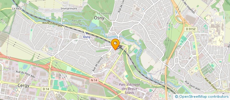 localisation de l'entreprise MONSIEUR SALAH KARADADJA à OSNY
