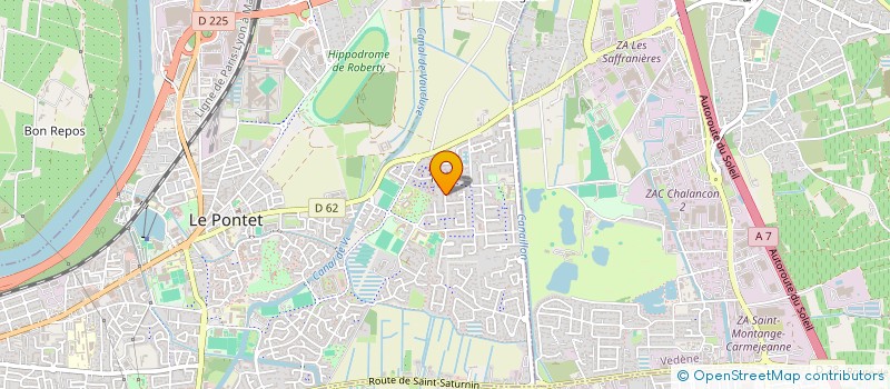 localisation de l'entreprise MONSIEUR SALAH KECHBAR  LE PONTET