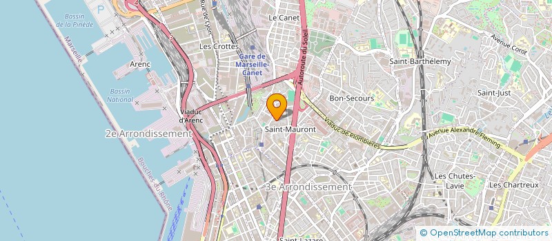 localisation de l'entreprise MONSIEUR SALAH KHAYATI à MARSEILLE