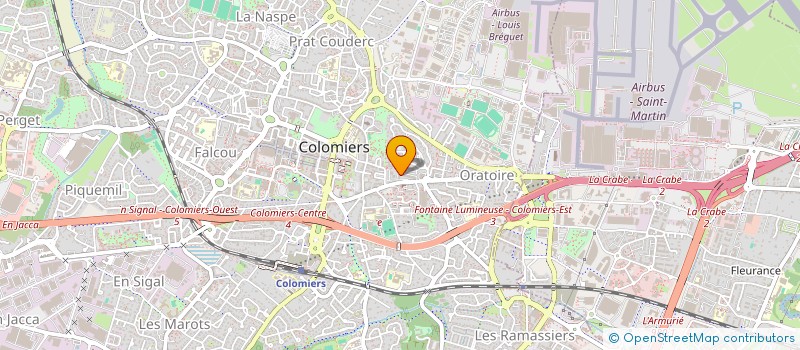 localisation de l'entreprise MONSIEUR SALAH KHELISSA à COLOMIERS
