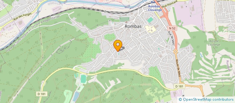 localisation de l'entreprise MONSIEUR SALAH KISSOUM  ROMBAS