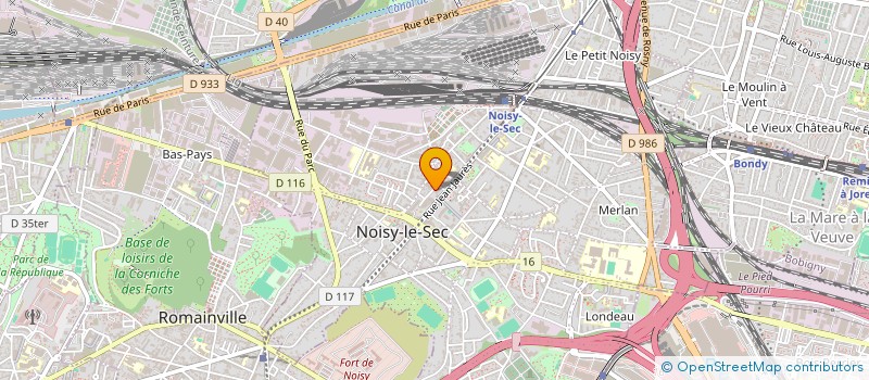 localisation de l'entreprise MONSIEUR SALAH KREIFEUR KARDJANA à NOISY-LE-SEC