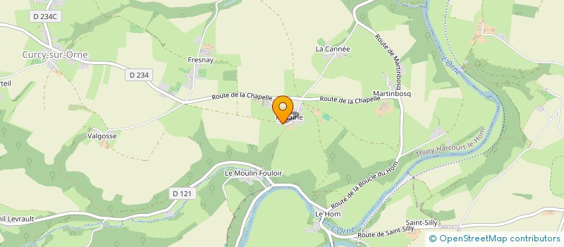 localisation de l'entreprise MONSIEUR SALAH LADJADJ à THURY-HARCOURT-LE-HOM