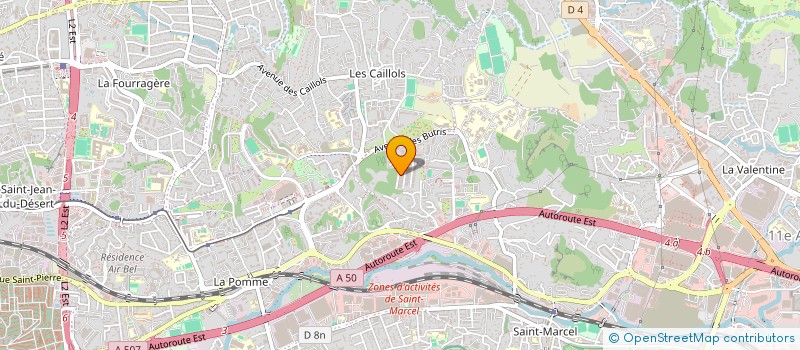 localisation de l'entreprise MONSIEUR SALAH LAHOUAZI à MARSEILLE 11
