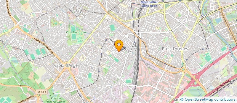 localisation de l'entreprise MONSIEUR SALAH LAHRACH à MONTPELLIER