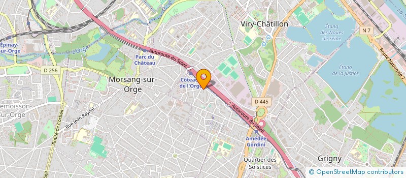 localisation de l'entreprise MONSIEUR SALAH M'RAOUI à VIRY-CHATILLON