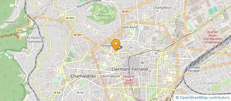 localisation de l'entreprise MONSIEUR SALAH MAAMOURI  CLERMONT-FERRAND