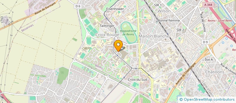 localisation de l'entreprise MONSIEUR SALAH MAOUCHE  REIMS