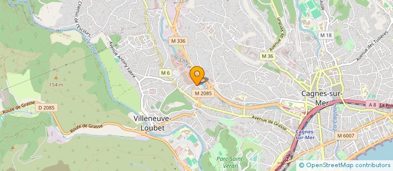 localisation de l'entreprise MONSIEUR SALAH MARRAKCHI à CAGNES-SUR-MER