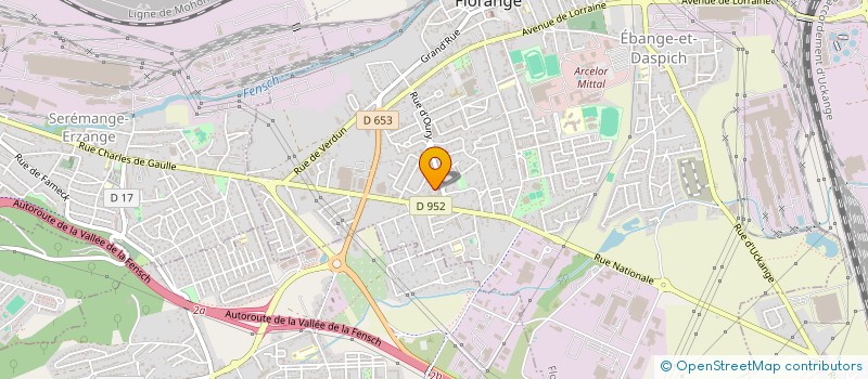 localisation de l'entreprise MONSIEUR SALAH MECHAKOU  FLORANGE