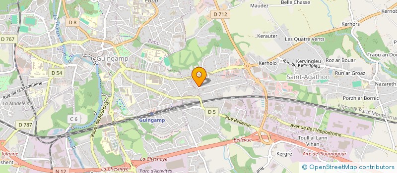 localisation de l'entreprise MONSIEUR SALAH MEHDAOUI  PABU