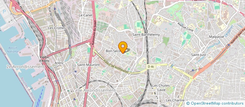 localisation de l'entreprise MONSIEUR SALAH MERABET  MARSEILLE