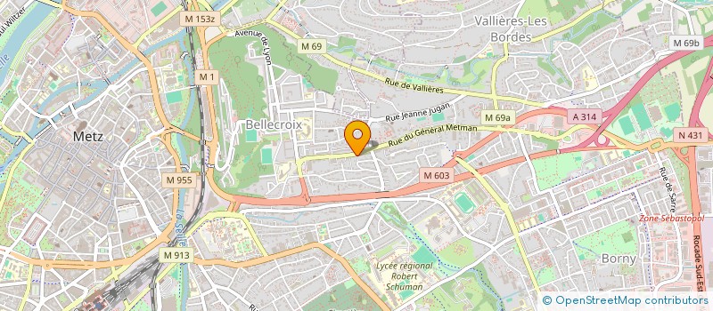 localisation de l'entreprise MONSIEUR SALAH MERADI  METZ