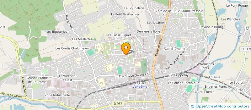 localisation de l'entreprise MONSIEUR SALAH MESRI  VENDOME