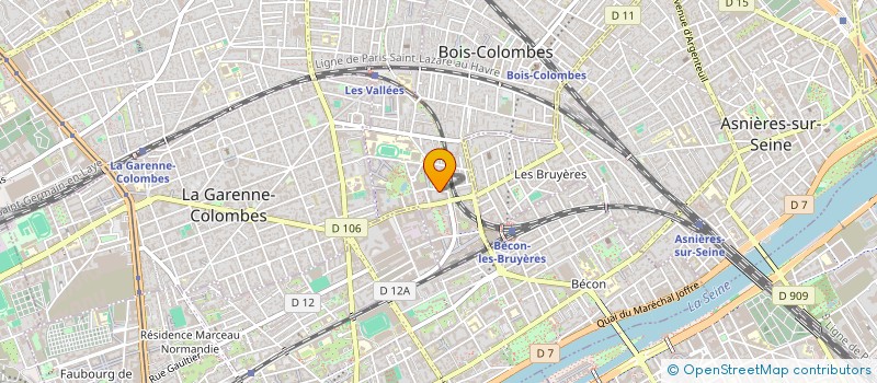 localisation de l'entreprise MONSIEUR SALAH MORSILI à BOIS-COLOMBES