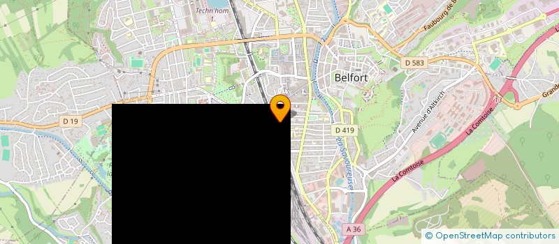 localisation de l'entreprise MONSIEUR SALAH NEDJAH à BELFORT