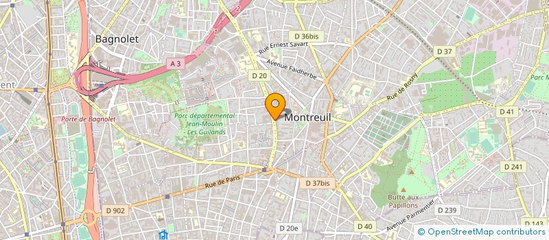 localisation de l'entreprise MONSIEUR SALAH NINI à MONTREUIL