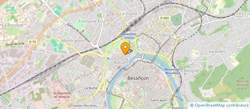 localisation de l'entreprise MONSIEUR SALAH NUUR ALI à BESANCON