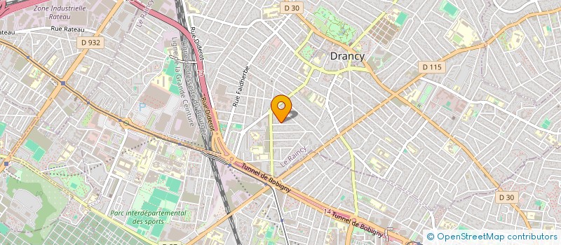 localisation de l'entreprise MONSIEUR SALAH OUABBAS à DRANCY