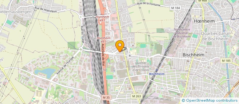 localisation de l'entreprise MONSIEUR SALAH RADI  BISCHHEIM