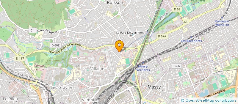 localisation de l'entreprise MONSIEUR SALAH RAIS à MASSY
